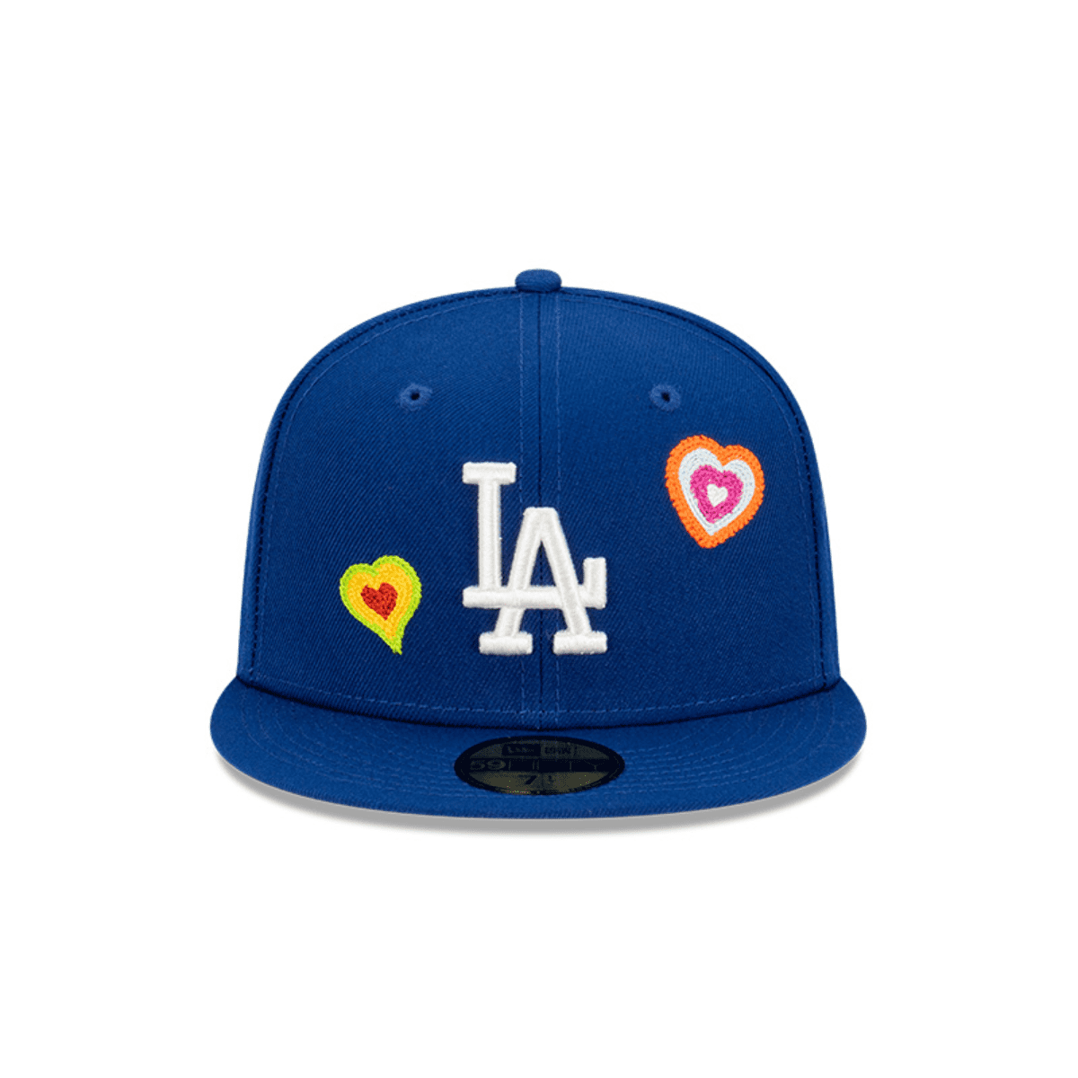 Gorra Los Angeles Dodgers MLB Heart 59Fifty Cerrada Azul Oscuro