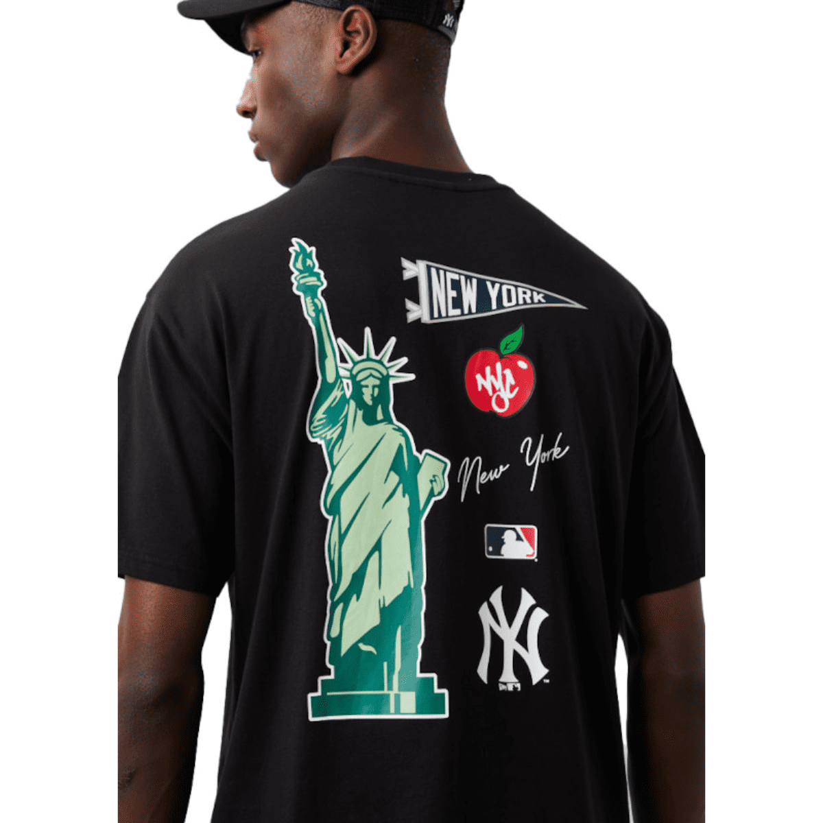 New Era New York Yankees Camiseta de hombre de manga corta con