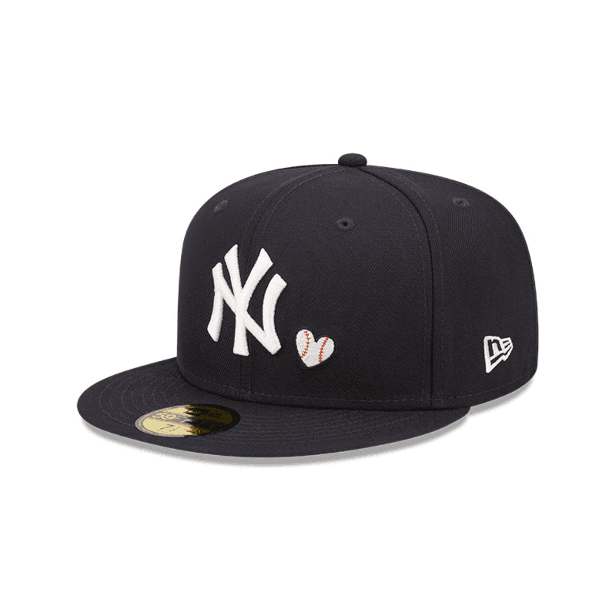 Gorra New York Yankees MLB Heart 59Fifty Cerrada Negro New Era