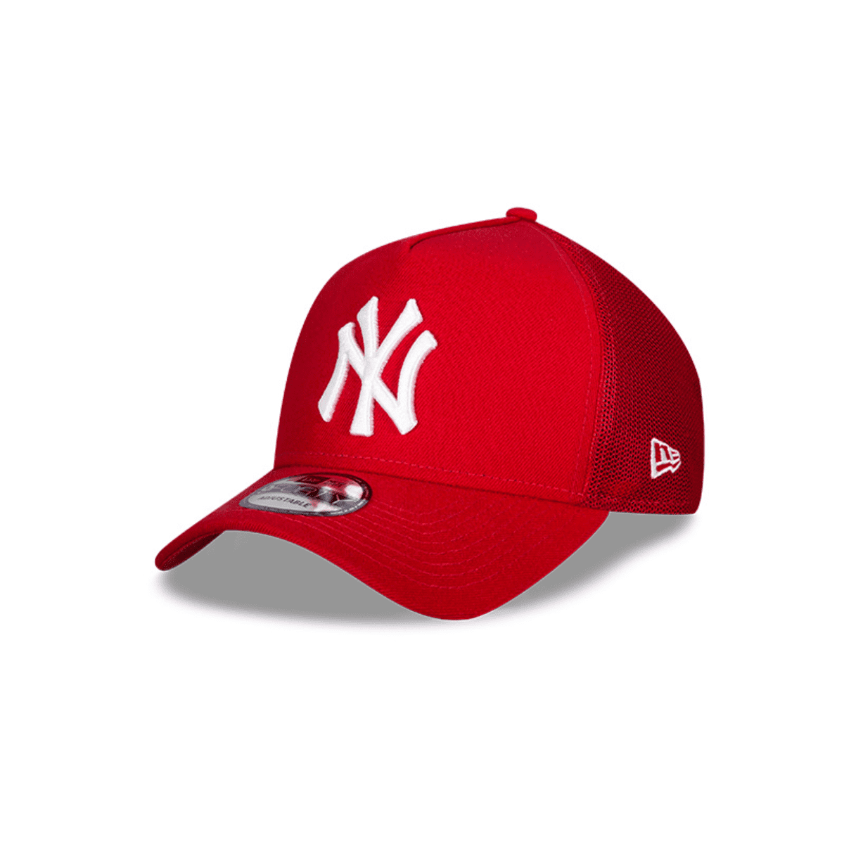 Gorra curva roja ajustada 39THIRTY Classic de New York Yankees MLB