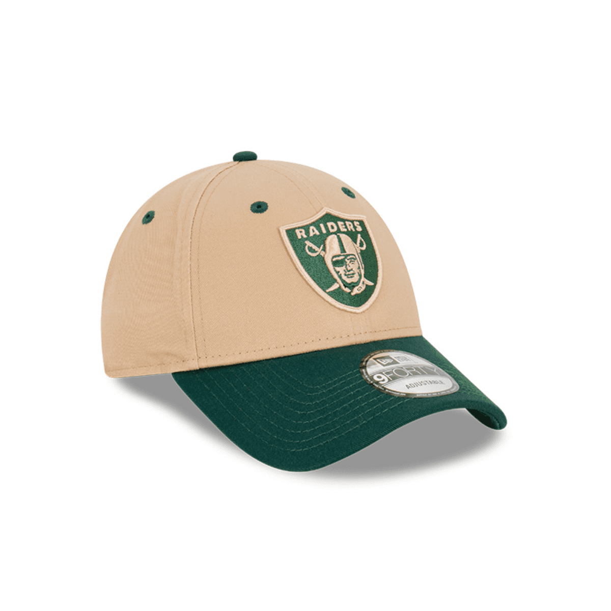 Casquette New Era 9 Forty Des Raiders (NLF) - Taille Réglable, Grise, Neuve Avec étiquette